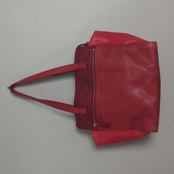 Fossil Handbags - Multi Toned Fossil Leather Tote